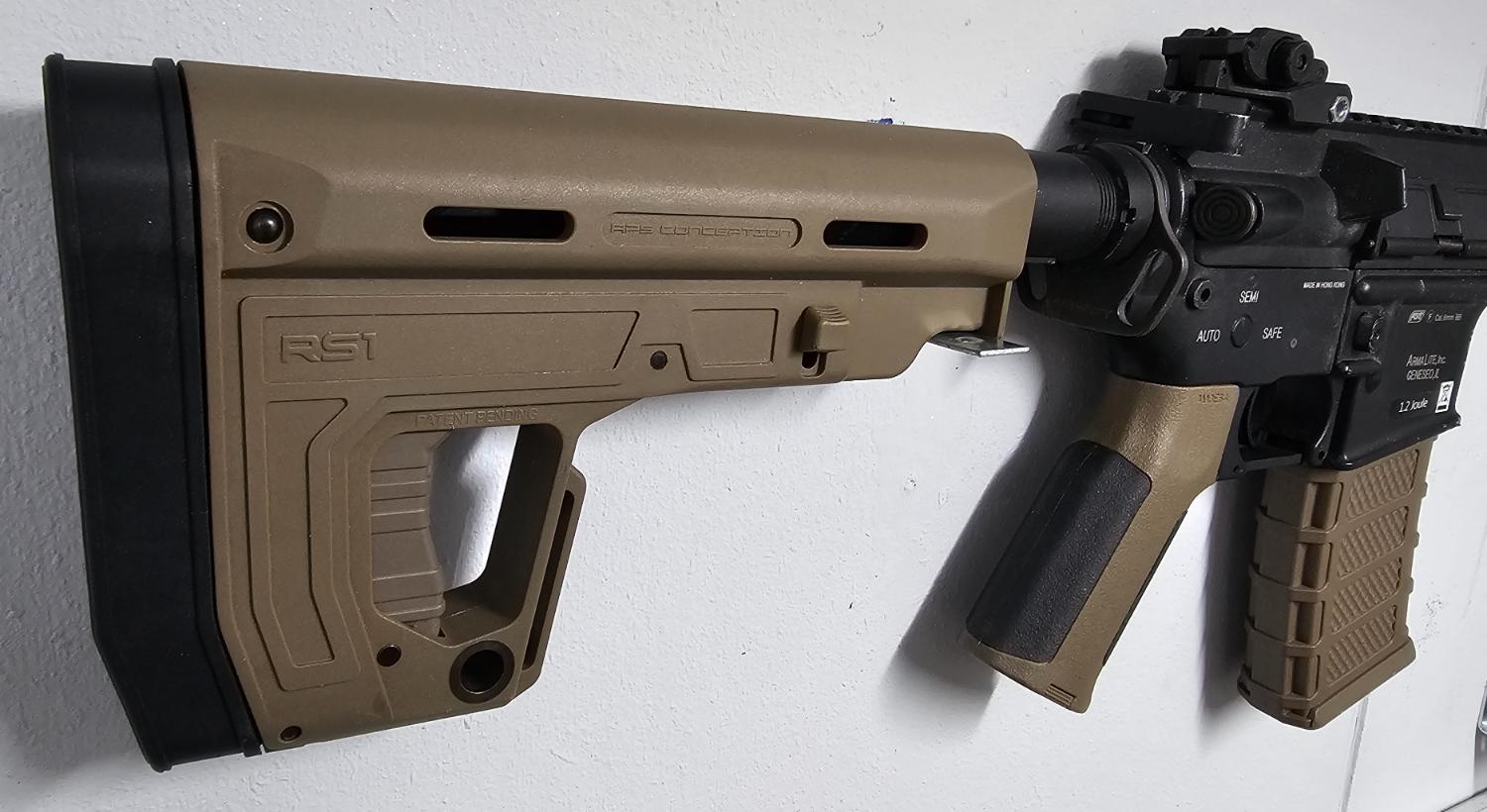 ASG Armalite AR15 Black Tan Electric Rifles Airsoft Forums UK