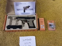 EMG Cybergun Canik TP9 with spare mag and rmr mounting plates.