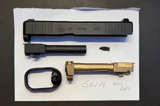 Umarex VFC G45 Original Slide + Ramjet barrel and comp + Magwell