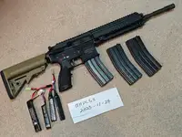 VFC HK416D AEG with batteries and mags