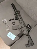 Toxicant MCX Virtus GBB in cerakote grey