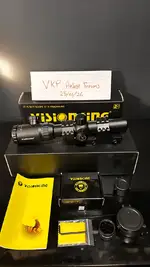 VisionKing LVPO 1.25-5x26 Red and Blue Illumination