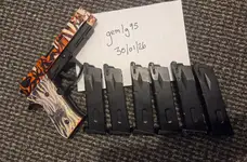 HG170 two tone pistol with 6 mags