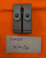 Blackhawk 9mm double pistol mag pouch