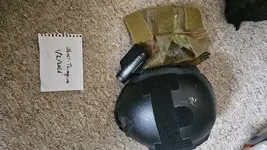 Fast helmet with camera