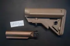 APFG XM7 Stock Tube and B5 Stock FDE - Picatinny Rail