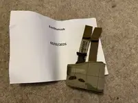 Warrior Assault Systems RH pistol holster