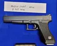 Marui Glock 17L with Prime slide set and Guarder frame