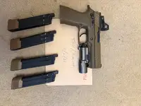 VFC Sig M17 P320 in custom X-carry frame with loads of extras