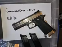 WE Hi-Capa 4.3 Allosaurus Silver