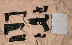 APFG MCX Parts, Vector Optics Frenzy-X, HAO 30mm LPVO Mount, AA Stock Tube + Magpul SLM