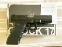 Steel GHK Glock 17 with Custom Frame