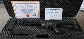 Limited edition RARE Andy McNab VFC HK416 AM22