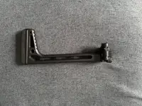 Metal Picatinny Folding Butt Stock, replica Models with Rear Picatinny