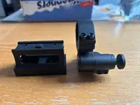 Red Dot Aimpoint Micro mount Rail Riser And Matching Height Magnifier Mount