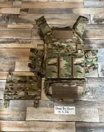 Warrior assault systems recon plate carrier plus extras