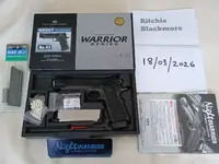 Tokyo Marui 1911 Night Warrior GBB pistol