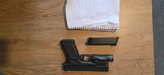 WE Glock 17 Gen 4 Upgraded With TLR-1 Flashlight