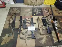 DAYTONA PKM, parts LCT PKP, LCT G3, S&T G36-thing, ARX160, CYMA FAMAS