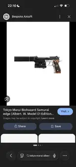 WANTED: tokyo marui resident evil guns wanged