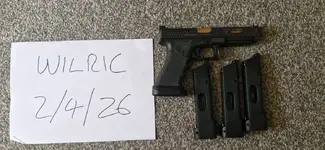 GHK DCG TTI G34 Pistol MOS Steel slide Version