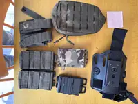 Random assortment of pouches