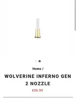 MTW infrerno gen 2 nozzle