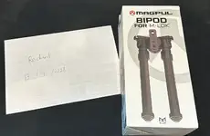 *Genuine* Magpul Mlok Bipod BLK