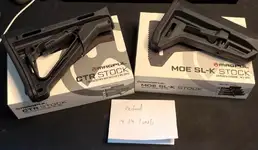 *Genuine* Magpul CTR and SL-K Mil-Spec
