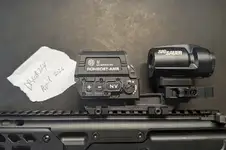 Sig Sauer ROMEO 8T-AMR and JULIET 3-AMR (Holy Warrior) on RAISCALES MONOLIFT RISER - Bundle