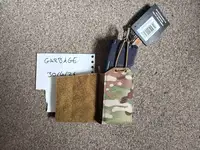 Warrior Lasercut Wing Velcro Single Bungee 5.56 Pouch