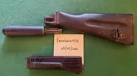 Genuine Plum AK-74 Furniture