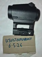 Vortex crossfire red dot