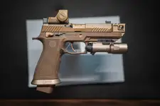 Custom Sig Sauer P320 M18X FDE Comp Full Frame