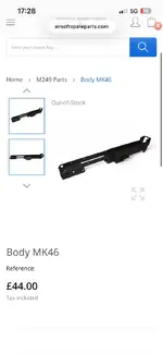 A&K body for m249 or MK46