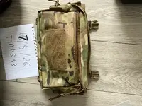 Uk tactical Warrior Triple Snap Mag Utility Pouch Holds x3 m4/ak mags and x2 uk warrior universal pistol pouches on side