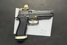 Custom Sig Sauer P320 M17 MAX 2.0 2026 Slide with Romeo 3 MAX