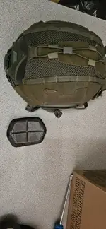 Generic Fast helmet +Helmet cover [£9 posted]
