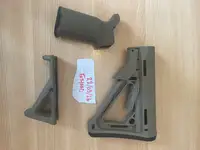 REAL MAGPUL - CTR Stock - MOE K2+ Grip - AFG