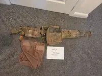Warrior Assault Systems tactical belt with pouches