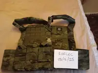 Multicam Tropical UR tactical plate carrier