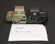 2025Ver. EOtech Replica EXPS3-0/DCR Sight BLK/TAN