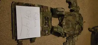 Spritis Systems LV119 MULTICAM PLATE CARRIER WITH REAR BAG/PLATES