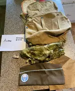 Reproduction WWII Airborne 101st/82nd Musette bag + extras