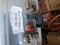 Various lights, strobes and sights.