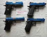 TWO TONE GBB PISTOL BUNDLE- TM/VORSK/SALIENT ARMS/KING ARMS