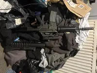 Vfc xm177e2 with colt 6x20 scope and m203 grenade launcher