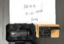 2023Ver. G33 Style 3X Magnifier Mil Spec Marking & RDF-20225KE Hybrid Mount