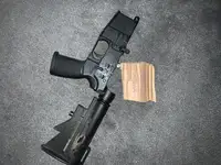 EMG / CYMA Lightning Series GBB Colt GAU5 lower Colt Markings working