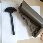TM stock and DE charging handle for MWS